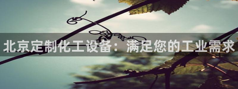 新航娱乐官网最新版本更新内容下载：北京定制化工设备