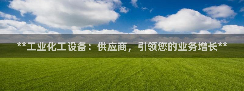 新航娱乐的背景和历史背景是什么：**工业化工设备：供应商，引
